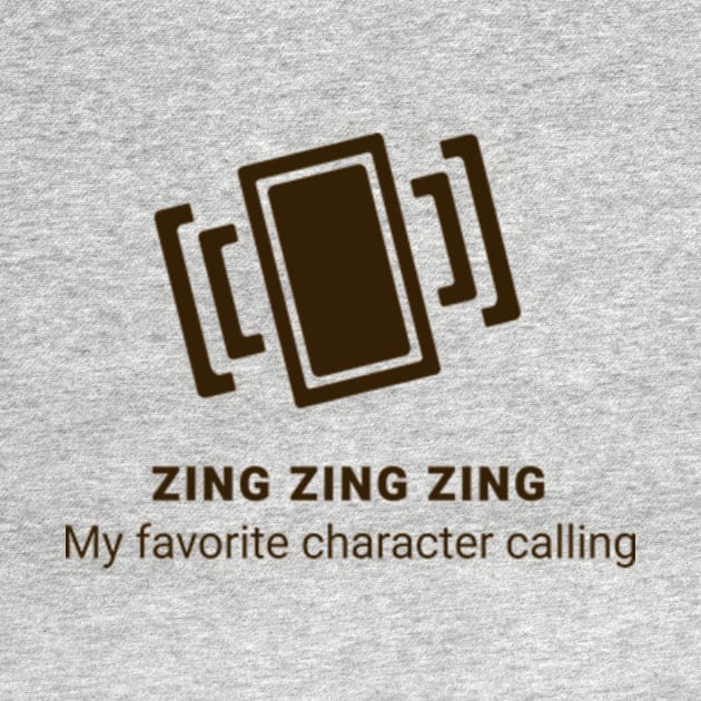 My Favorite Character Calling by sungraphica